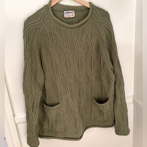 Manresa Oysterman Sweater - M - Green
